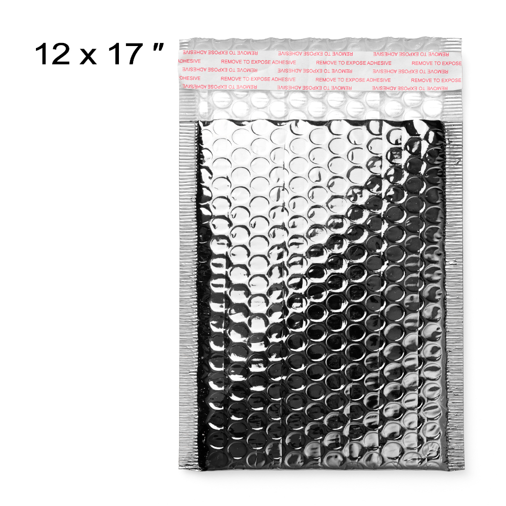 Self Seal Static Shielding Bubble Bags 12 x 17"